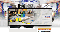 Desktop Screenshot of proacos.com.br